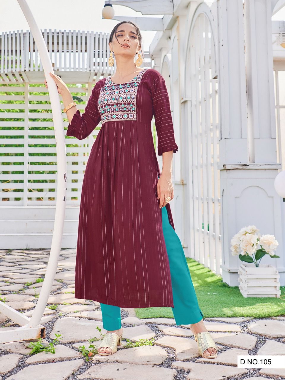 Golden Dairies 2 Festive Wear Embroidery Latest Designer Kurti Collection